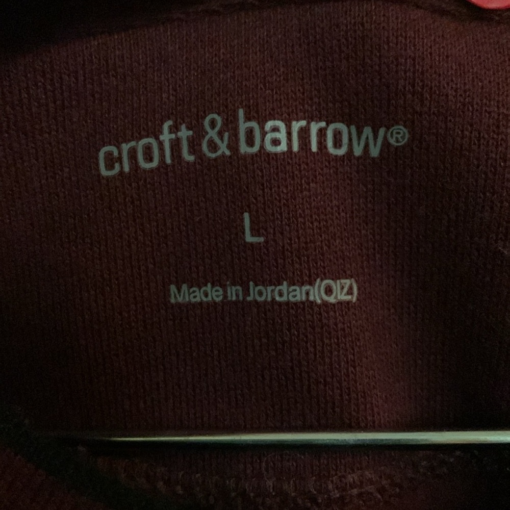 Croft & barrow vintage Mens sweatshirt - Picture 7 of 10
